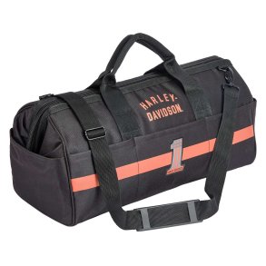 Accessory & Tool Bag, Water-Resistant Multi-Purpose - Black/Rust