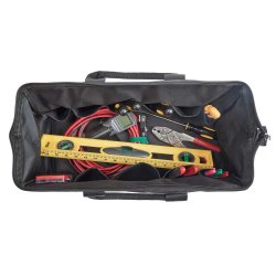 Accessory &amp; Tool Bag, Water-Resistant Multi-Purpose - Black/Rust