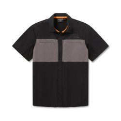 Willie G Skull Short Sleeve Vented Shirt