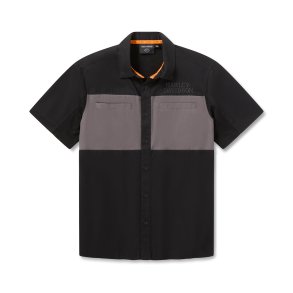Willie G Skull Short Sleeve Vented Shirt