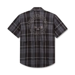 Willie G Skull Vented Stretch Comfort Shirt