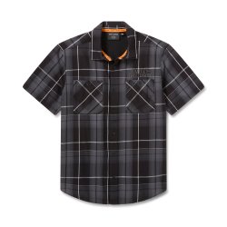 Willie G Skull Vented Stretch Comfort Shirt