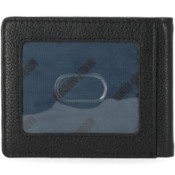 Up-Wing Eagle Leather Billfold Wallet, Black