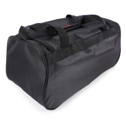 On Tour Sports Duffel Bag w/ Shoulder Strap - Midnight Black