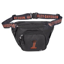 #1 Logo  Belt Bag - Black/Rust