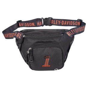 #1 Logo  Belt Bag - Black/Rust