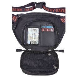 #1 Logo  Belt Bag - Black/Rust