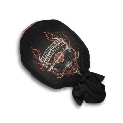 Men's Flames Quick Dry Skull Cap