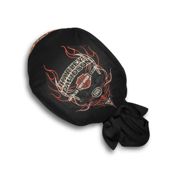 Men's Flames Quick Dry Skull Cap