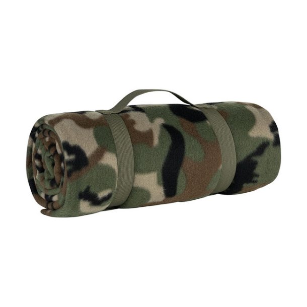 ARMY SURPLUS FLEECE BLANKET CAMO