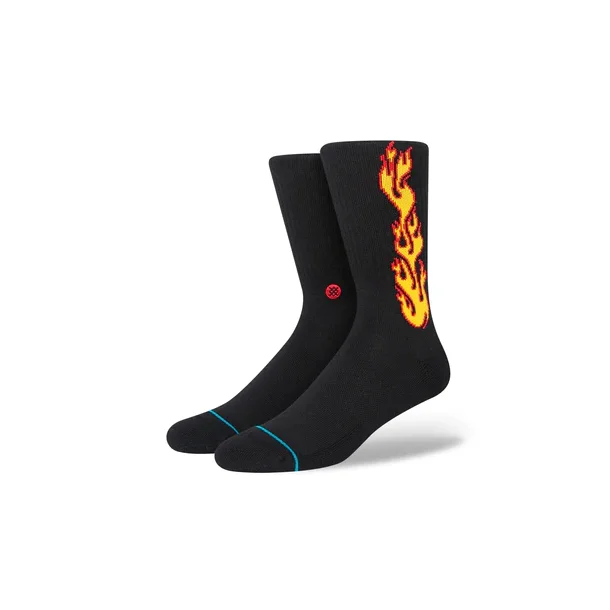 FLAMMED CREW SOCK