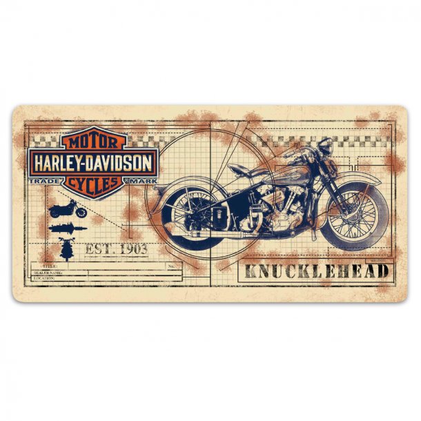 H-D&Ccedil; Knucklehead Print, Dealer Exclusive