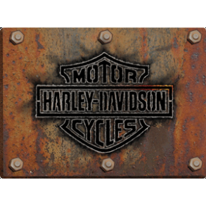 H-D Made Plate Tin sign