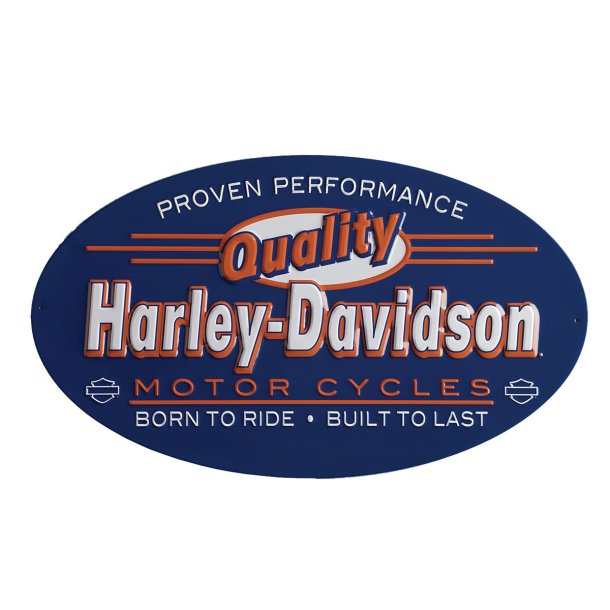 H-D QUALITY TIN SIGN