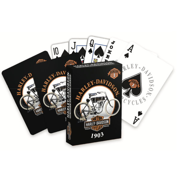 VINTAGE H-DTM PLASTIC PLAYING CARDS