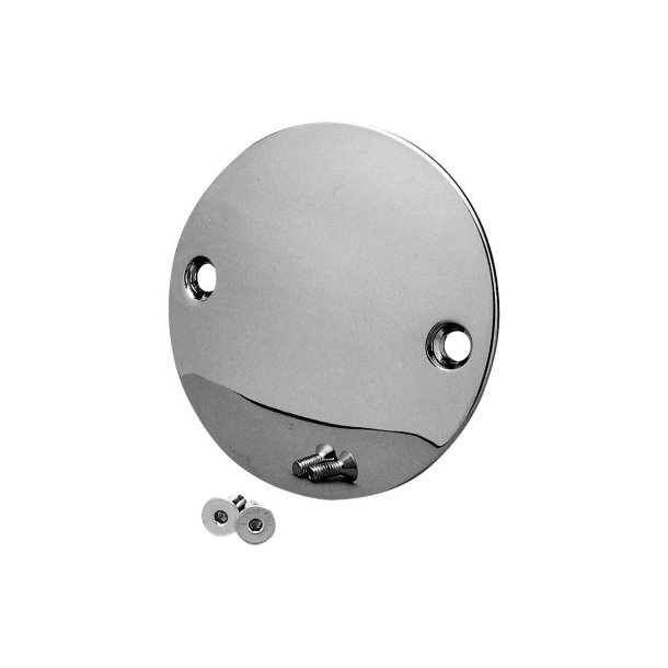 DOMED POINT COVER 2-HOLE - CHROME