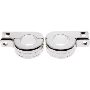 CHROME HIGHWAY PEGS MOUNTS1-1/4