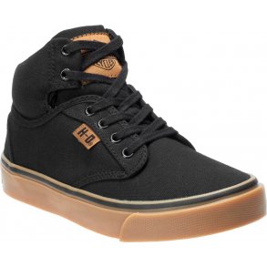 Brne Boyton Black Canvas Sneakers
