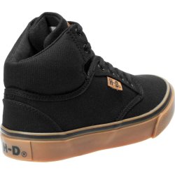 Brne Boyton Black Canvas Sneakers