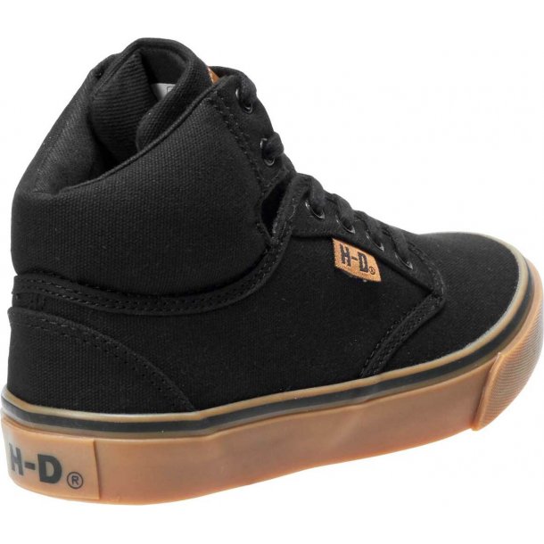 Brne Boyton Black Canvas Sneakers