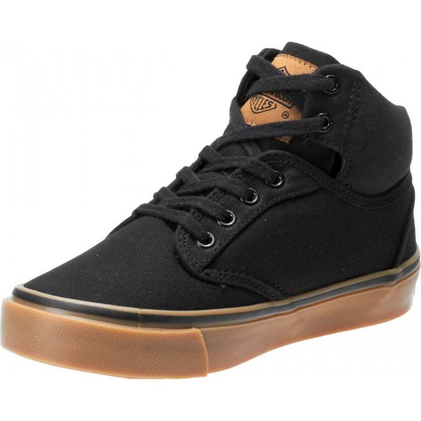 Brne Boyton Black Canvas Sneakers
