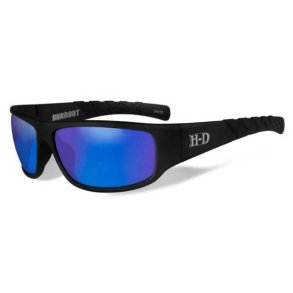 WILEY X ASPHALT BURNOUT BLUE MIRROR LENS MATTE FRAME