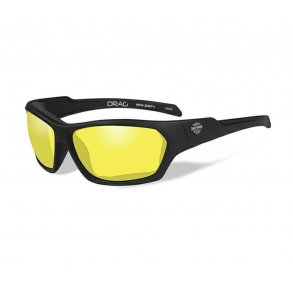 WILEY X ASPALT DRAG YELLOW LENS MATTE BLACK FRAME