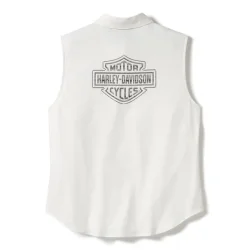 Essential Bling Button Front Tank