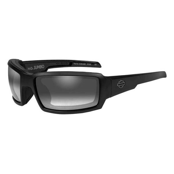 WILEY X JUMBO LA SMOKE GREY LENS MATTE BLACK FRAME