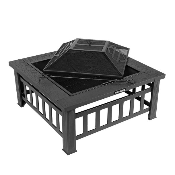 Open B&S Tire Tread Fire Pit