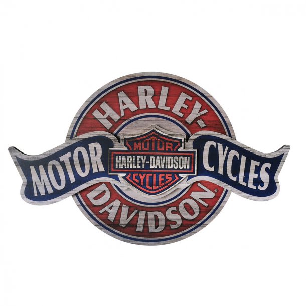 H-D MOTORCYCLES BANNER PUB SIGN