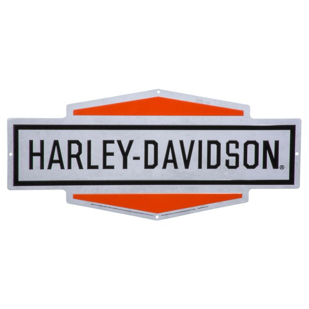 H-D TANK EMBLEM TIN SIGN