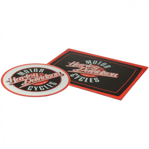 H-D MOTORCYCLES CHOPPING BOARD SET - 2 PC