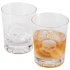 H-D SKULL TUMBLER SET