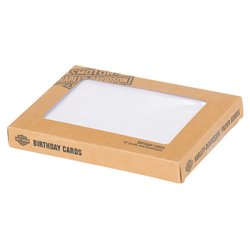 Silhouette B&S Birthday Cards -Boxed Set 12 STK