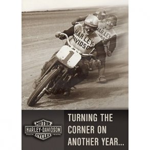 TURNING THE CORNER BIRTHDAYCARD