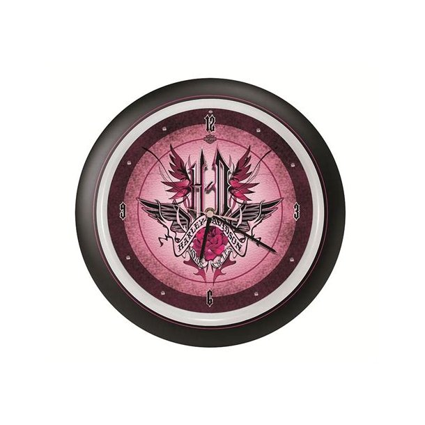 PINK WINGS W/SOUND CLOCK