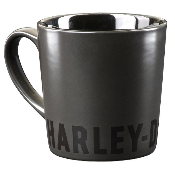 H-D MATTE BLACK MUG