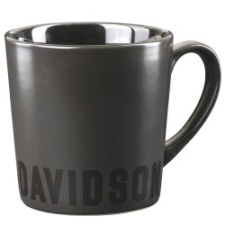 H-D MATTE BLACK MUG