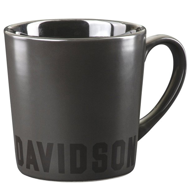 H-D MATTE BLACK MUG