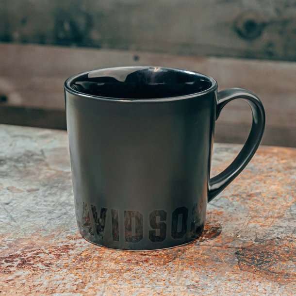 H-D MATTE BLACK MUG