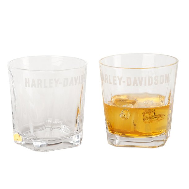 ETCHED ROCKS GLASS SET