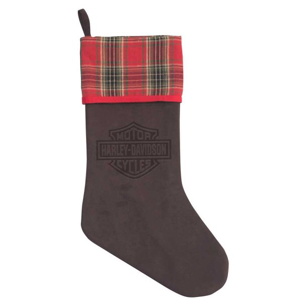 Harley-Davidson&Ccedil; Holiday Stocking - Vintage Brown