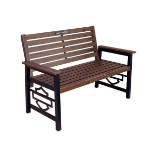 Open Bar & Shield Outdoor Bench