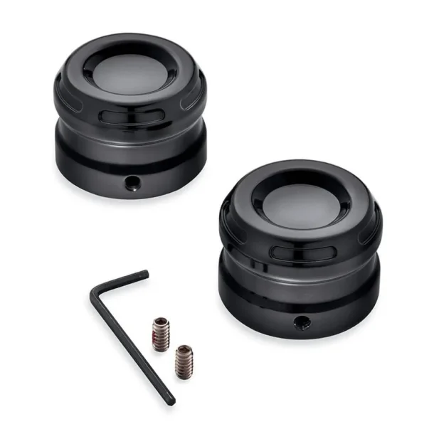 Dominion Collection Rear Axle Nut Covers - GLOSS BLACK