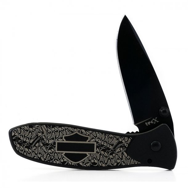 B&S Tags-L  Stainless Black Hard Coat Handle Tec X Knife