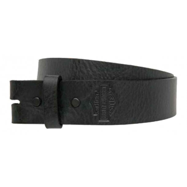 Men's Plain &amp; Simple Bar &amp; Shield Belt Strap