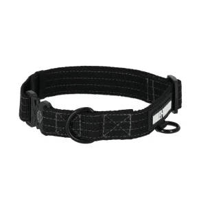 Nylon H-D Rubber Logo Adjustable Pet Collar