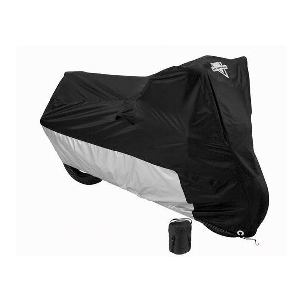 NELSON-RIGG DELUXE MOTORCYCLE COVER XL, BLACK