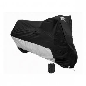 NELSON-RIGG DELUXE MOTORCYCLE COVER M, BLACK